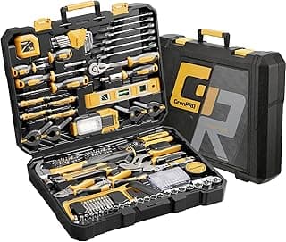 GRENPRO 239PCS Tool Set Tool Kit For Home, Basic Household Automotive Motorcycle Car Tool Kits, Portable Plastic Mechanics Tools Boxes Sets...